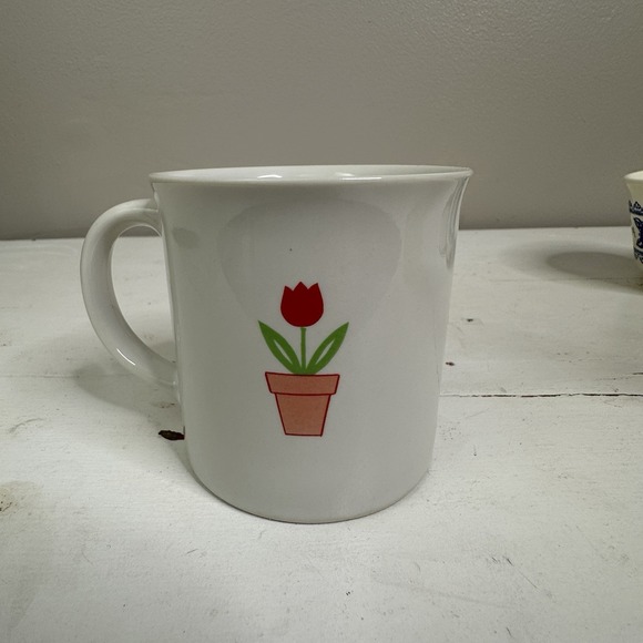 Otagiri Mug Rag Doll Girl Flower Cup Coffee Tea Japan‎ Gibson Greeting Cards - Picture 2 of 5